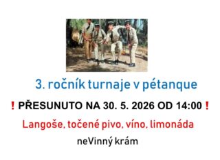 📢📢📢 HLÁSÍME 📢📢📢 z důvodu nepříznivé předpovědi počasí je akce přesunuta na 30. 5. ‼️‼️‼️