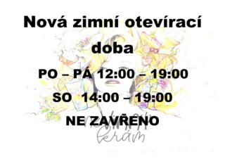 Se změnou času přichází i změna naší otevírací doby 🙂